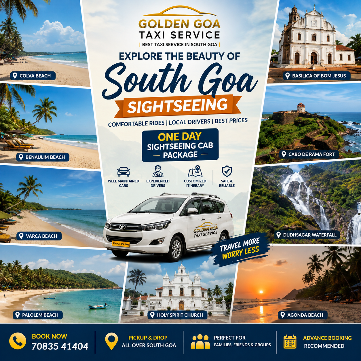 Best taxi service in margao, Goa