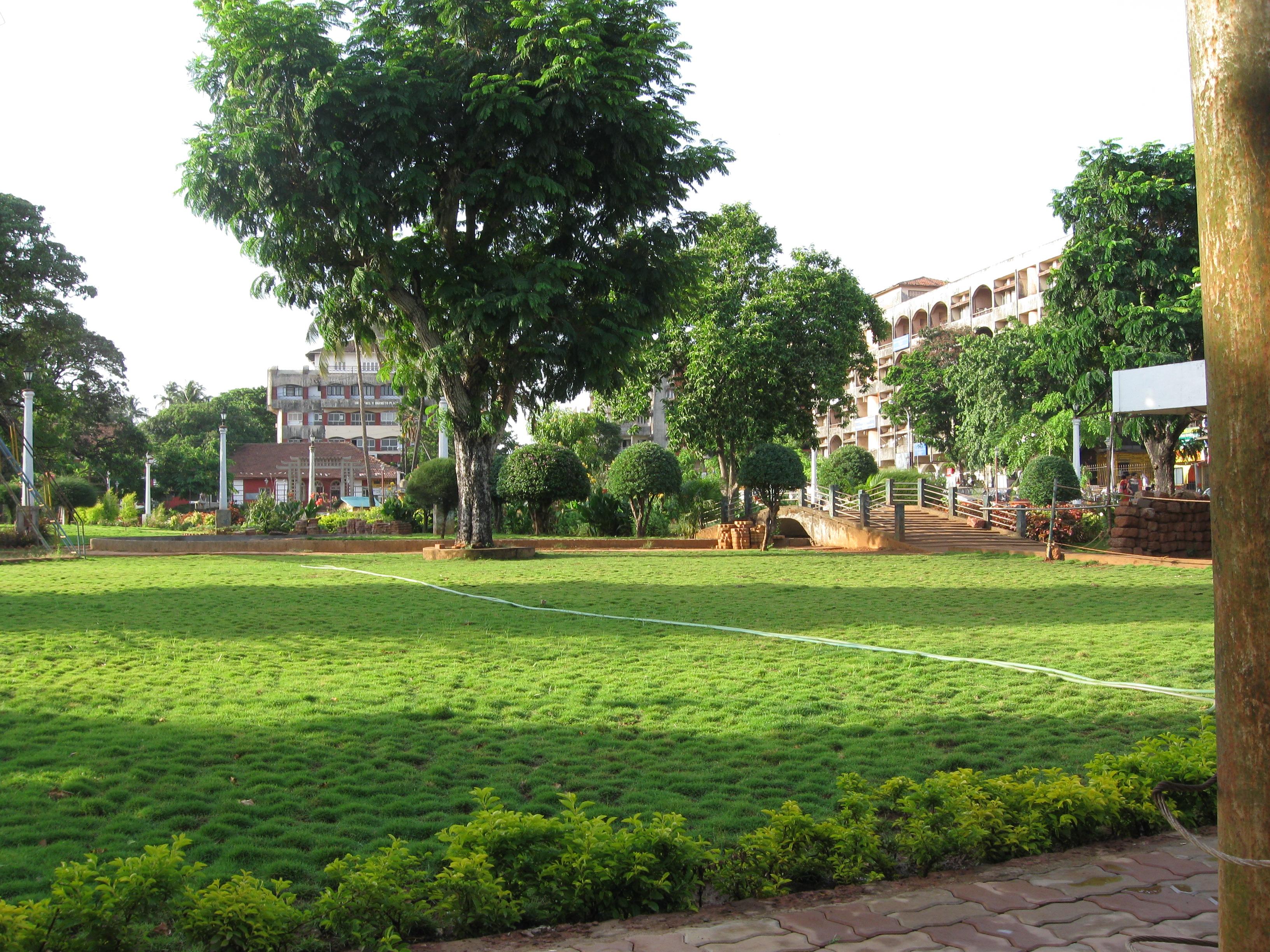 Margao Municipal Park, a landscaped garden in the centre of Margao town