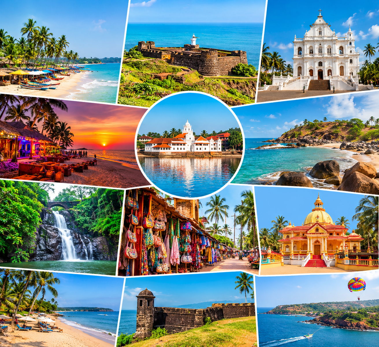 Top places to visit in North Goa