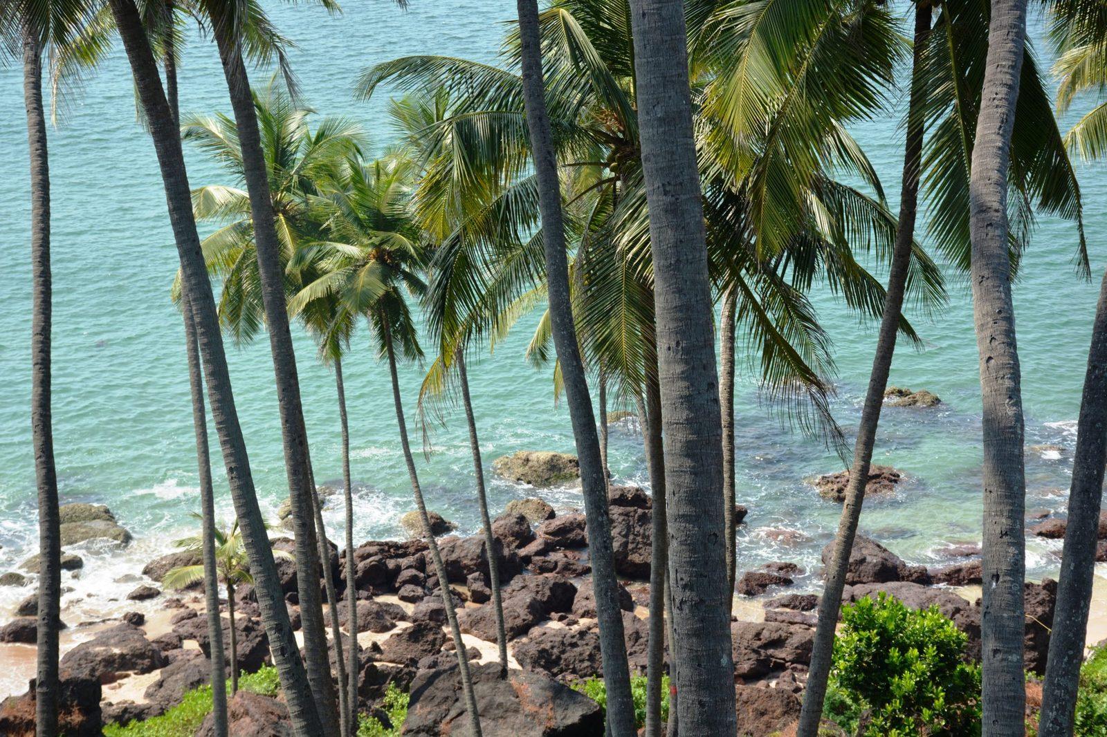 Small beach below Cabo de Rama fort